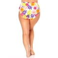 thumbnail image 3 of Terra & Sky Women's Plus High Waist Bottom Swimsuit, 3 of 4