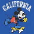 thumbnail image 2 of Toddler's Mickey & Friends California Skate Graphic Tee Royal Blue 3T, 2 of 3