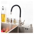 thumbnail image 3 of Stainless Steel Kitchen Faucet, Kitchen Sink Faucet Hot Cold Water Sink Mixer Tap, Colorful Hose Tap Crane ,Versatile Features, 3 of 7