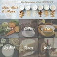 thumbnail image 5 of Juice Filter Bag,3pcs Filter Bags Nut Filter Bags Nut Milk Bag Strainer Class Leading Features, 5 of 5