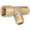 thumbnail image 3 of Brass Pipe Fittings, Strong Durable 3-Way Adapter Sophisticated Forging Technology Simple Operation  For Air Pump Accessories For Pneumatic Accessories, 3 of 8
