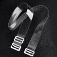 thumbnail image 3 of 6 Pairs 1.5cm Adjustable Invisible Clear Elastic Bra Straps Replacement Non Slip, 3 of 8