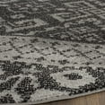 thumbnail image 2 of SAFAVIEH Adirondack Zachary Southwestern Area Rug, Silver/Black, 6' x 6' Round, 2 of 6