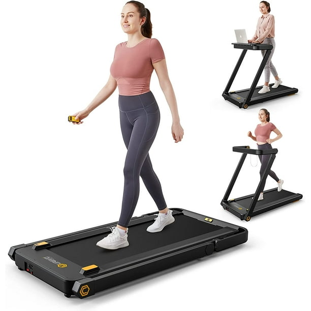 UREVO 3 in 1 Foldable Treadmill, 3HP 286 lbs Capacity Under Desk