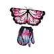 thumbnail image 4 of Conjunto de disfraz de mariposa para niños, atuendo de cóctel para Pascua, disfraz informal de Navidad. Rosa, 4 of 9