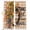 Red Orange Dark Yellow Light Yellow, variant on Thanksgiving Blackout Curtains for Bedroom/Living Room, Pinch Pleated Black Out Curtains, Autumn Wreath Sunflower Plaid Orange Room Darkening Window Drapes with Hooks 2 Panels, 59"x70"