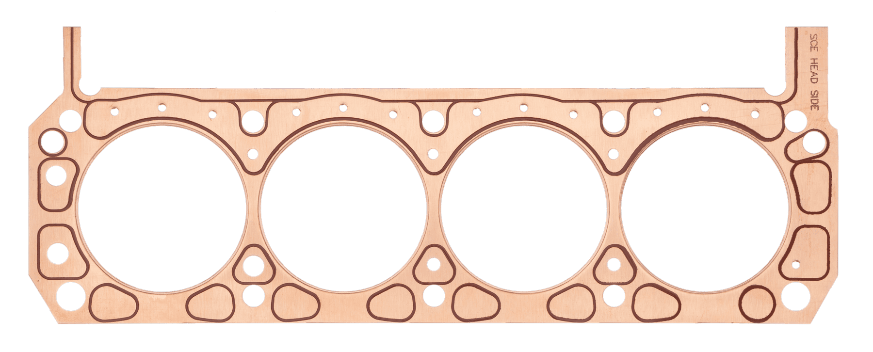 SCE Gaskets S361543R ICS Titan Copper Head Gasket -4.155 in - .040 in -RH - Each