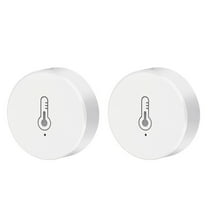 2Pcs Smart Temperature Humidity Detector Sensor For Tuya For Zigbee Thermometer