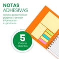thumbnail image 4 of Libreta Ecológica de Cartón con Espiral y Cierre Magnético | Con Notas Adhesivas, Blocks de Notas y Bolígrafo | 70 Hojas Rayadas | Cuaderno de Notas Ideal para Papelería, Oficina y Escuela, 4 of 6