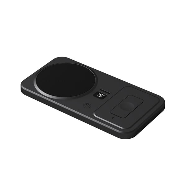 Zengdainm Coffee Mug Warmer with Wireless Charger, Adjustable Temp Cup Warmer, Digital Display, Black