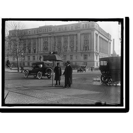 Historic Print, DISTRICT OF COLUMBIA; TRAFFIC. STOP AND GO SIGNS - 6, 16" x 20"