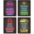 thumbnail image 4 of XUYAN Video Game Room Decor for Boys, Gaming Wall Art Neon Game Room Decor Gaming Poster Game Room Wall Decor Teenage Boys Room Decor Gamer Wall Decor Teenage Boy Room Decor 8.26" x 11.81", 4 of 8