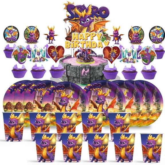 Skylanders Swap Force Birthday Cups Party Supplies Plates Decorations Cake Topper Decor