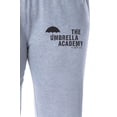 thumbnail image 2 of The Umbrella Academy Womens' TV Series Logo Sleep Jogger Pajama Pants, 2 of 6