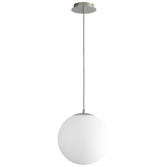 12 Inch 120V 8.2W 1 Led Pendant-Polished Chrome Finish-3000 Color Temperature Oxygen Lighting 3-673-20