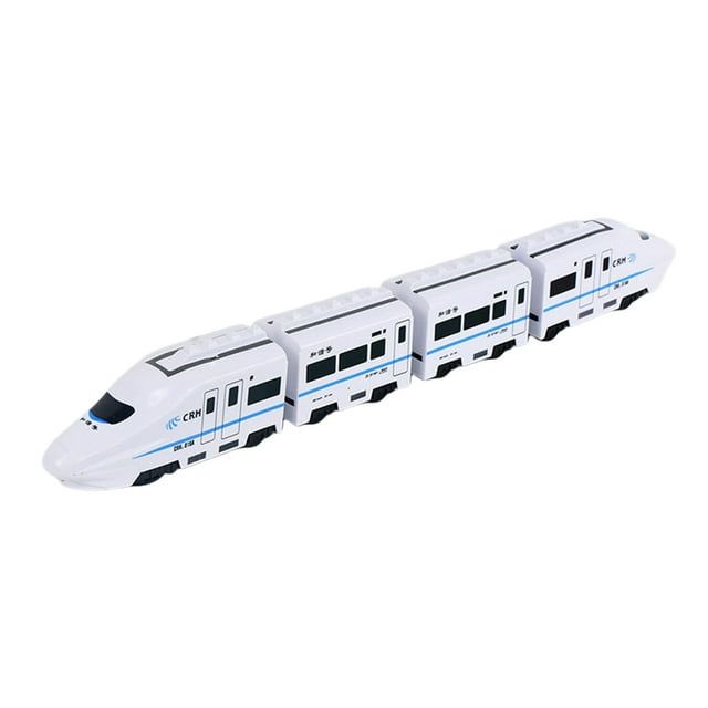 Train Funcionamiento Baterías Conjunto Alta Velocidad Modelo Navidad Con Y Sonidos para 3 Años+