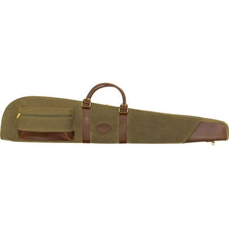 MidwayUSA Waxed Canvas Shotgun Case 46 Olive Brown