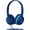 Black & Blue, variant on Vinamass Kids Headphones, Ear Headphones for Kids, Wired Headphones with Safe Volume Limiter 85dB, Kids Headphones with Cord 3.5mm Jack Wired for School Tablet