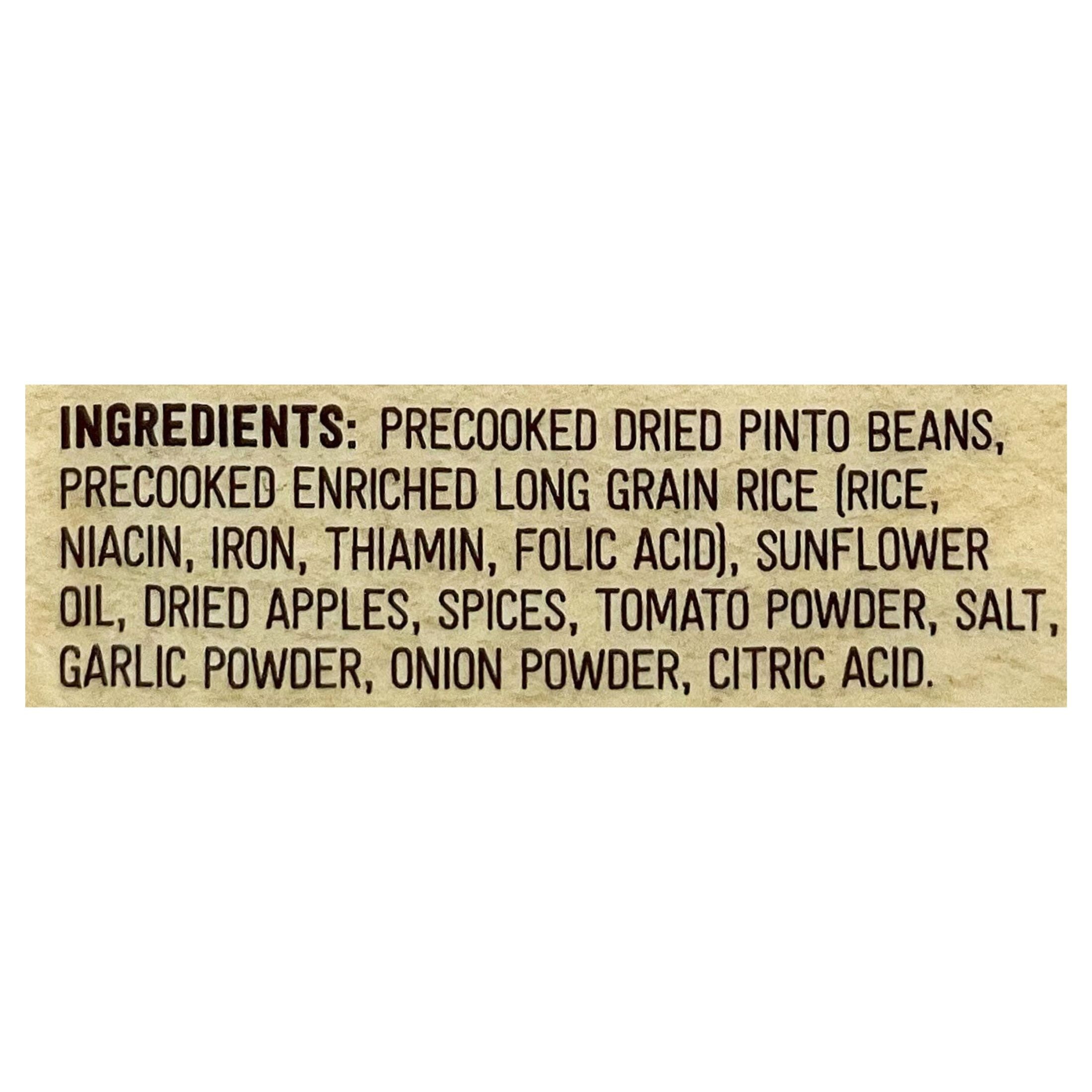 (4Pack) Yumbini Cowboy BBQ Quick Pinto Beans and Rice Dry Mix, Vegan,  Gluten-Free, 3.5 oz, Lightweight, Shelf Stable Pouch