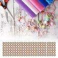 thumbnail image 3 of Kit de anillo de madera ANGGREK para pulsera DIY Color café, 3 of 8