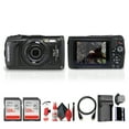 thumbnail image 1 of OM SYSTEM Tough TG-7 Digital Camera (Black) V110030BU000 Bundle Including: 2x 128 GB Memory Card, Rechargeable Battery, Battery Charger, HDMI Cable, Card Reader, Hand Strap, Cap Keeper, Cleaning Kit, 1 of 7