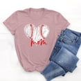 thumbnail image 4 of Birdeem Blouse T-Shirt à Manches Courtes Col Rond Imprimé Ample pour Femmes, 4 of 5