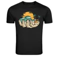 thumbnail image 1 of Island Hand Wave Surf Camp T-Shirt Z4554, S-5XL, 1 of 4