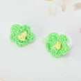 thumbnail image 5 of Unique Bargains Yarn Flower Shoelace Charms for Personalizing 1 Pair Green, 5 of 5
