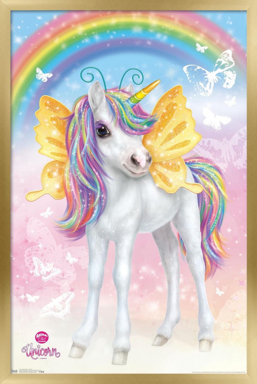 Animal Club - Unicorn Wall Poster