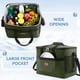 thumbnail image 5 of Bolsa Térmica Lifewit para 30 Latas Plegable Aislada Verde, 5 of 9