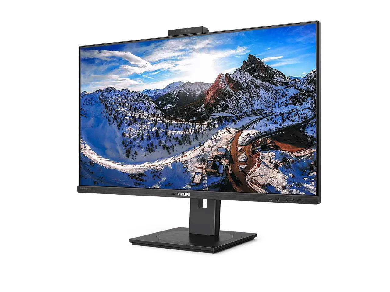 Philips 329P1H 32" Class Webcam 4K UHD LCD Monitor - 16:9 - Textured Black - 31.5" Viewable - In-plane Switching (IPS) Technology - WLED Backlight - 3840 x 2160 - 1.07 Billion Colors - Adaptive Syn...