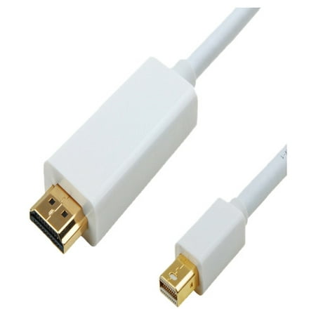 4XEM 4XMDPHDMI15 4XEM 15 FT Mini DisplayPort Male To HDMI Cable - Mini DisplayPort/HDMI for Audio/Video Device, Monitor, Projector, MacBook, MacBook Air, MacBook Pro, Mac mini, iMac, Mac Pro, TV -