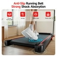 thumbnail image 3 of RHYTHM FUN Treadmill for Home and Office, 2.5HP Folding Walking Pad with Adjustable Incline, 0.5-5 MPH, APP Control and LED Display, 3 of 7