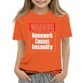 thumbnail image 3 of Grblisyd First Day of School Girls Boys T Shirts Kids Summer Letter Print Crewneck Tops Short Sleeve Cute Tees 5-14 Years, 3 of 4