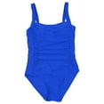 thumbnail image 2 of Women One Piece Swimsuit Clearance One Piece Swimsuits for Women Swimsuits for Curvy Women Todays Daily Deals Clearance Blue XL, 2 of 3