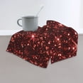 thumbnail image 5 of Kdxio Hand Towel Red Glitter Texture for Bathroom Kitchen Fingertip Bath Towels 27.5 x 16 Inch Home Hotel Gym Laundry Room, 5 of 5