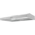 thumbnail image 2 of Streamline 30 in. Bergamo Ductless Undermount Range Hood in Brushed Stainless Steel with Mesh Filters, Push Button Control, LED Light, 2 of 9