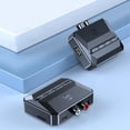 thumbnail image 2 of Ganfancp Receptor Bluetooth Nfc Connect Inalámbrico 5.3 Receptor de Audio Aux/Rca Dos Salidas 10 Metros Transmisión Sin Problemas Calidad de Sonido Sin Pérdidas Ofertas Del Día Sólo En Línea Receptor, 2 of 7