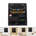 thumbnail image 3 of Miangastore 2 Pcs Panneau Premier Jour d'École Réutilisable Double Face Tableau Noir Fournitures de Rentrée Scolaire, 3 of 8