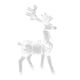 thumbnail image 4 of Estatua de ciervo navideño, adorno de escritorio, decoración del hogar, colecciones, diseño creativo Ciervo de pie, 4 of 9