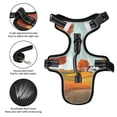 thumbnail image 6 of Pet Vest For Walking With Handle Adjustable Reflective Dog Cat Harness Countryside Landscape, 6 of 7