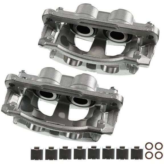 A-Premium Brake Caliper Assembly Compatible with Dodge Ram 2500 3500 2009-2018 Front Side 2-PC Set