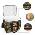 thumbnail image 6 of FORMRS Insulated Cooler Bag 24 Cans Capacity Soft Leakproof Lunch Box with Side Pockets, Flowers and Dog, 6 of 7