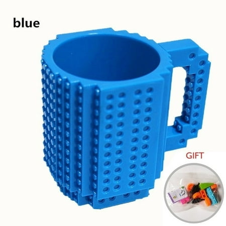 

Creative Mug Milk Coffee 350ml Cup Creative Build-on Brick Mug Cups Drinking Water Holder Building Blocks Design Birthday Gifts