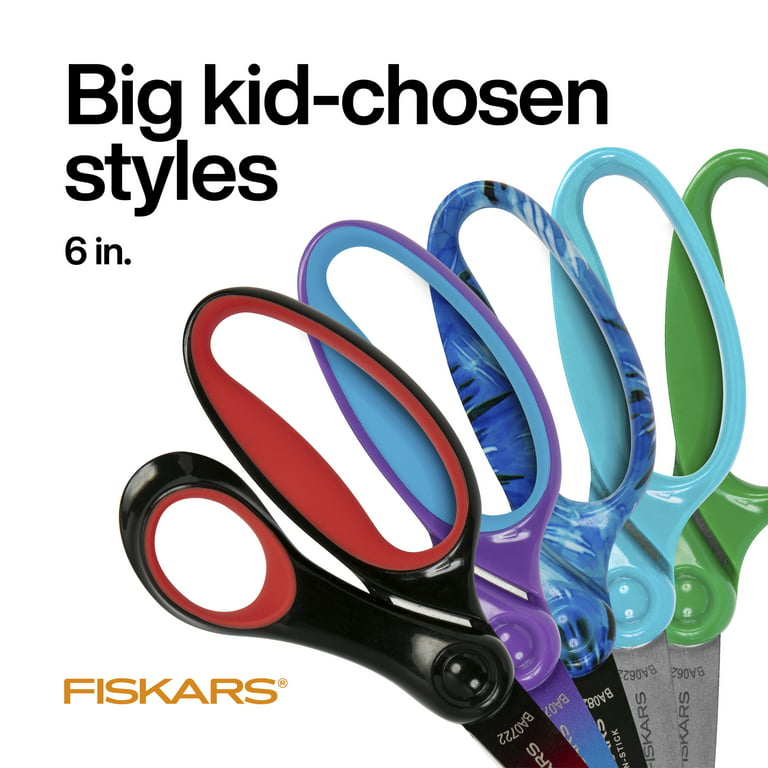 Fiskars Kids Scissors 13cm Red 6+
