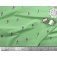 thumbnail image 3 of Soimoi Green Cotton Poplin Fabric Leaves Block Printed Craft Fabric by the Yard 56 Inch Wide, 3 of 3