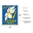 thumbnail image 2 of Montreux Suisse (Montreux Switzerland) - 1938 XX Fête des Narcisses (20th Narcissus Festival) - Vintage Travel Poster by Geo Pahud c.1938 - Fine Art Matte Paper Print (Unframed) 16x20in, 2 of 4