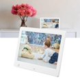 thumbnail image 1 of 7.8inch Digital Picture Frame, 1080P HD LED Screen Picture Video Music Switch Intelligent Backlight Adjustment Human Sensor, for Family Friends, 1 of 7