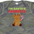 thumbnail image 4 of Inktastic I'm Santa's Favorite Reindeer Boys or Girls Baby Bodysuit, 4 of 5