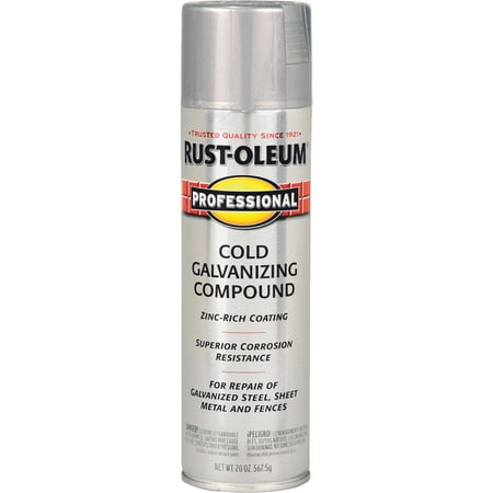 spray paint galvanizing cold rust compound oleum professional galvanized oz rustoleum gray bright lug corrosion nut flat